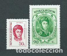 Timbres: Argentina - Correo 1973 Yvert 936/7 ** Mnh Personaje