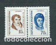 Timbres: Argentina - Correo 1973 Yvert 948/9 ** Mnh Personaje