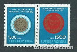 Timbres: Argentina - Correo 1981 Yvert 1266/7 ** Mnh
