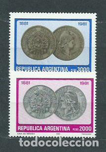 Timbres: Argentina - Correo 1981 Yvert 1270/1 ** Mnh Numismatica