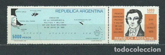 Timbres: Argentina - Correo 1982 Yvert 1295/6 ** Mnh