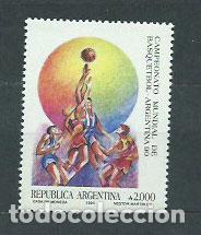 Selos: Argentina - Correo 1990 Yvert 1726 ** Mnh Deportes