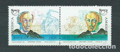 Selos: Argentina - Correo 1992 Yvert 1798/9 ** Mnh Upaep