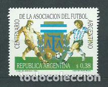 Selos: Argentina - Correo 1993 Yvert 1813 ** Mnh Deportes. F&uacute;tbol