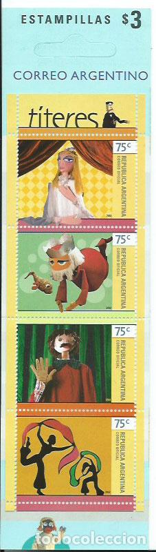 Selos: Argentina - Correo 2002 Yvert 2358 Carnet ** Mnh Marionetas