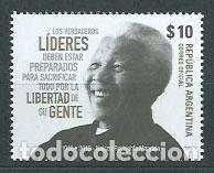 Selos: Argentina - Correo 2014 Yvert 3070 ** Mnh Mandela