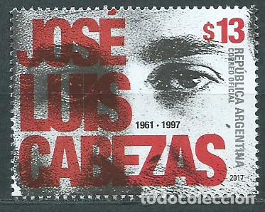 Selos: Argentina Correo 2017 Yvert 3167 ** Mnh Jose Luis Cabezas