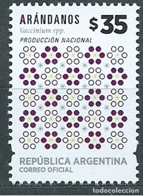 Selos: Argentina Correo 2019 Yvert 3188 ** Mnh Nuevo Definitivo Arandanos