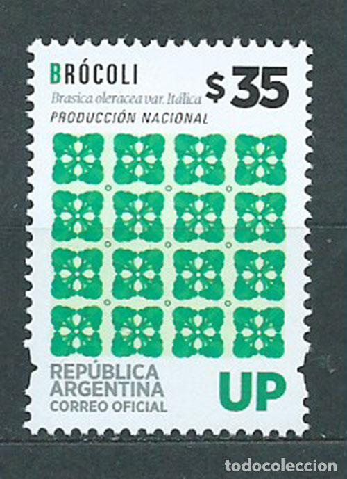 Selos: Argentina Correo 2019 Yvert 3189 ** Mnh Mnh Nuevo Definitivo Brocoli