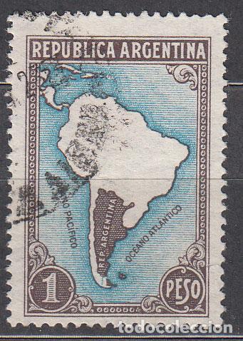 Selos: Argentina - Correo 1937 Yvert 386 usado