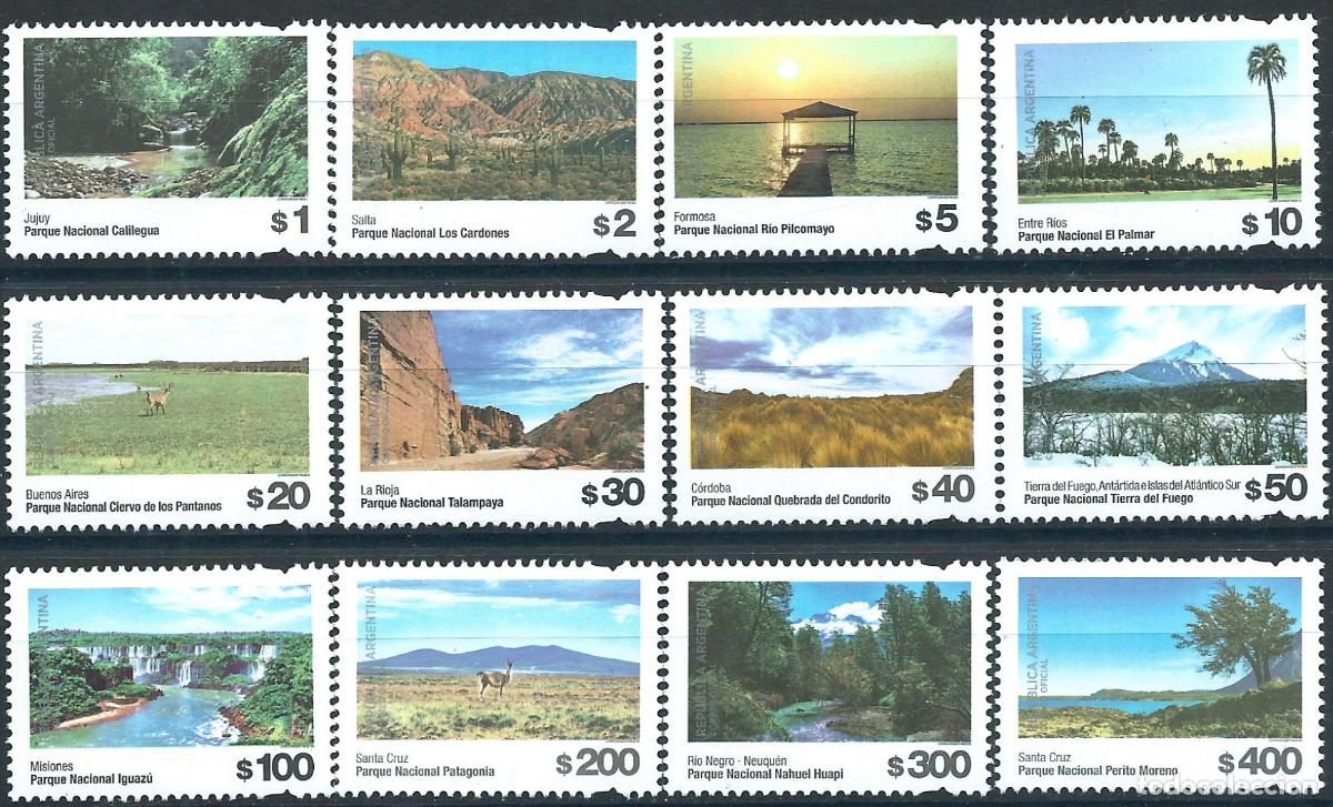Selos: Argentina Correo 2020 Yvert 3193a/3204a ** Mnh Nuevas Definitivas