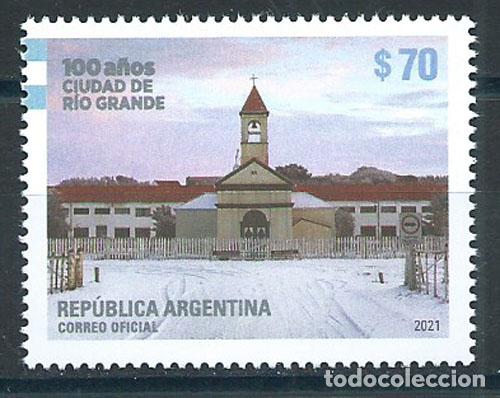 Selos: Argentina Correo 2021 Yvert 3249** Mnh 100 A&ntilde;os de Rio Grande