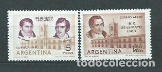 Timbres: Argentina Aereo Yvert 67/8 ** Mnh