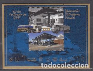 Timbres: Argentina Hojas 2022 Yvert 180 ** Mnh Yacimientos Petroliferos Fiscales