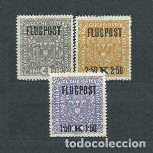 Timbres: Austria - Aereo Yvert 1/3 * Mh