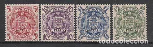 Timbres: Australia - Correo 1949-50 Yvert 164/67 ** Mnh