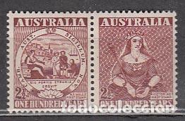 Timbres: Australia - Correo 1950 Yvert 175/6 ** Mnh