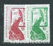 Briefmarken: San Pierre y Miquelon - Correo Yvert 490/1 ** Mnh