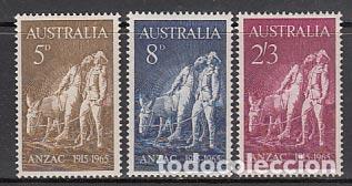 Briefmarken: Australia - Correo 1963 Yvert 308/310 ** Mnh