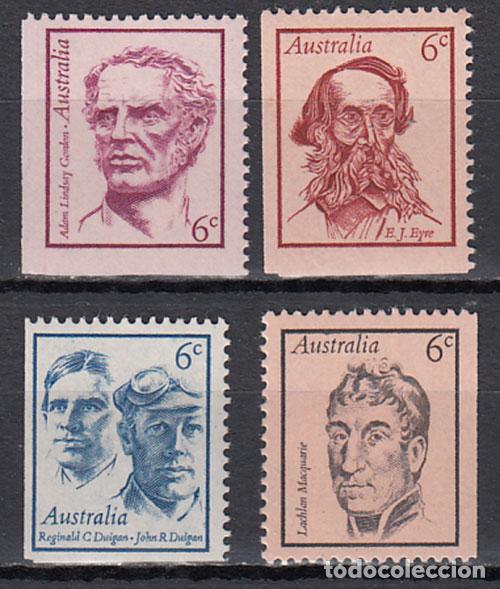 Briefmarken: Australia - Correo 1971 Yvert 426/429 ** Mnh Personajes