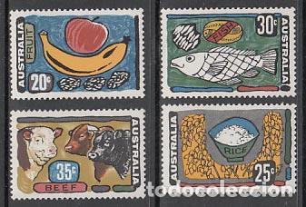 Selos: Australia - Correo 1972 Yvert 462/5 ** Mnh