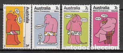 Selos: Australia - Correo 1973 Yvert 486/9 ** Mnh