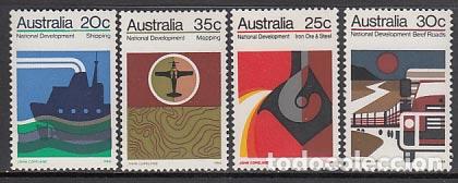Selos: Australia - Correo 1973 Yvert 491/494 ** Mnh
