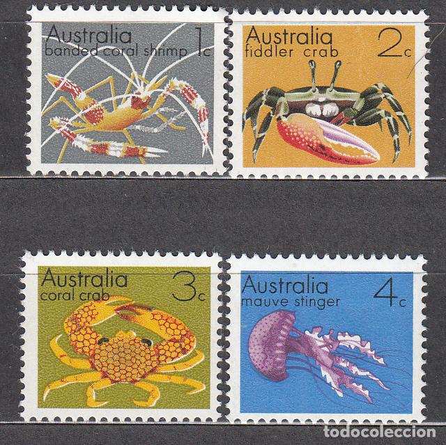 Selos: Australia Correo 1973 Yvert 499/502 ** Mnh Completo Fauna