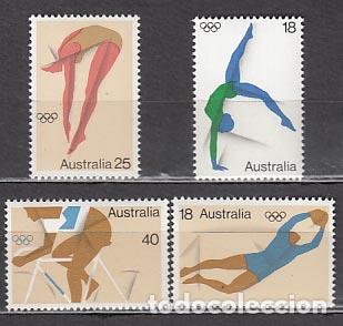 Selos: Australia - Correo 1976 Yvert 591/94 ** Mnh Deportes. Olimpiadas de Montreal