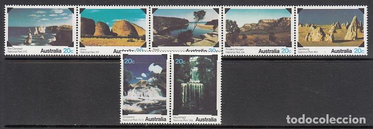 Selos: Australia - Correo 1979 Yvert 655/61 ** Mnh Parques Nacionales