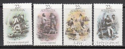 Selos: Australia - Correo 1981 Yvert 735/8 ** Mnh