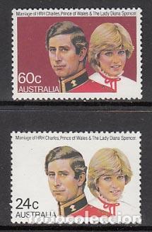 Selos: Australia - Correo 1981 Yvert 740/1 ** Mnh Personaje