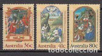 Briefmarken: Australia - Correo 1989 Yvert 1135/37 ** Mnh Navidad