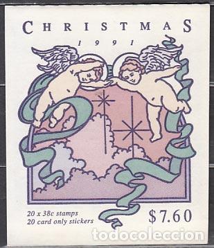 Briefmarken: Australia - Correo 1991 Yvert 1228a Carnet ** Mnh Navidad