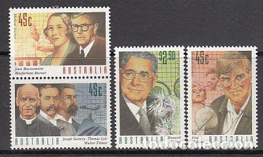 Sellos: Australia - Correo 1995 Yvert 1462/65 ** Mnh Personajes. Medicina
