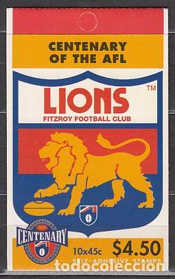 Sellos: Australia - Correo 1996 Yvert 1514/29 ** Mnh - Juego de 16 carnets Deportes