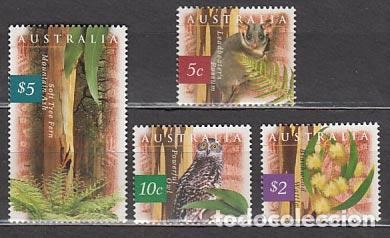 Sellos: Australia - Correo 1996 Yvert 1530/1533 ** Mnh Fauna. Flora