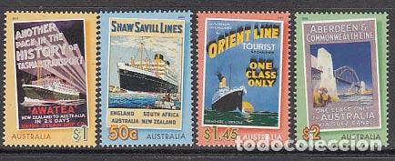 Sellos: Australia - Correo 2004 Yvert 2211/4 ** Mnh Barcos