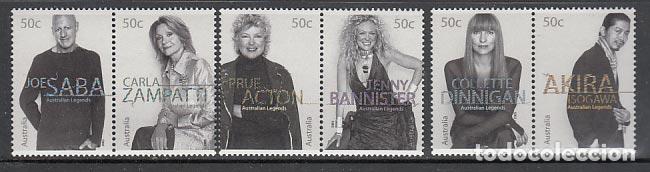 Sellos: Australia - Correo 2005 Yvert 2285/90 ** Mnh Personajes