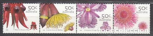 Sellos: Australia - Correo 2005 Yvert 2351/4 ** Mnh Flores