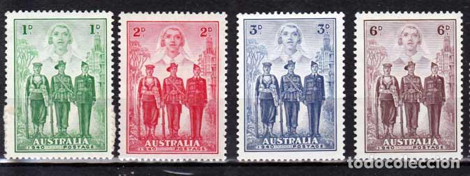 Briefmarken: Australia - Correo 1940 Yvert 136/9 ** Mnh