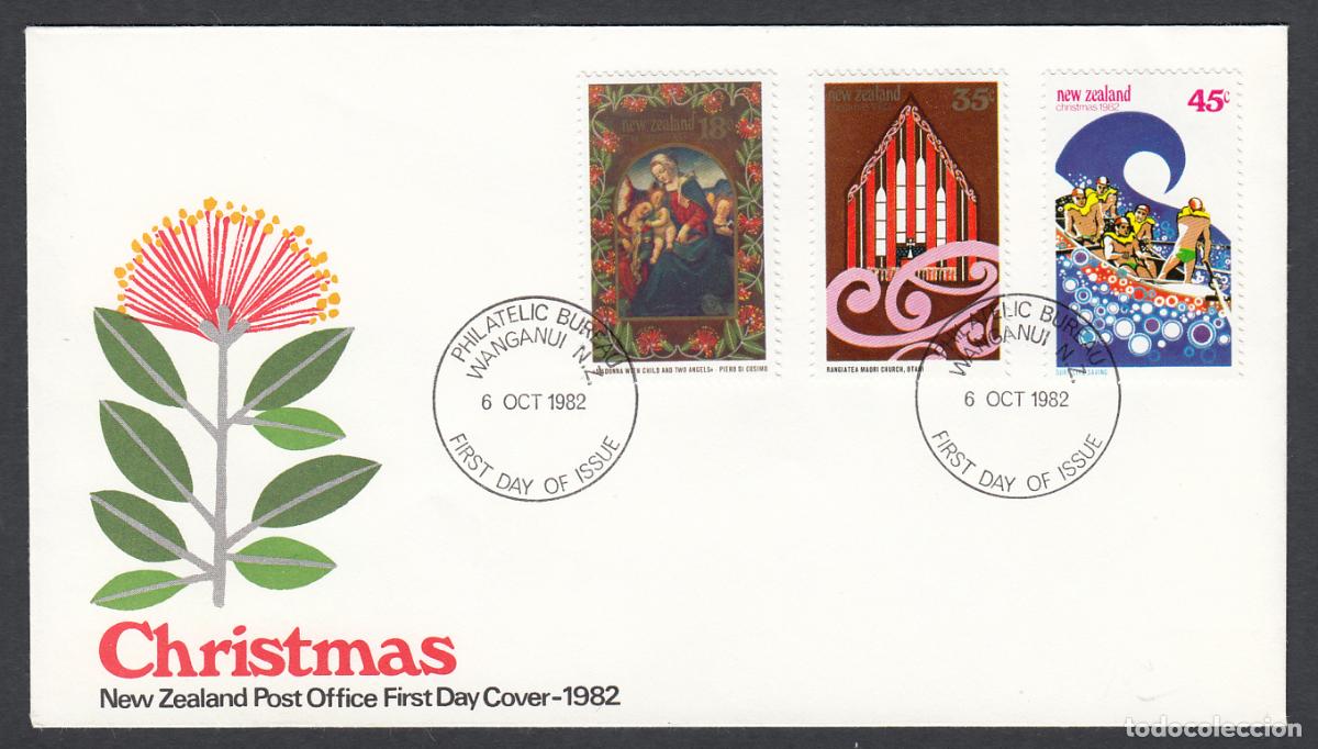 Briefmarken: Australia Sobres Primer Dia FDC Yvert 822/824 - Navidad 1982