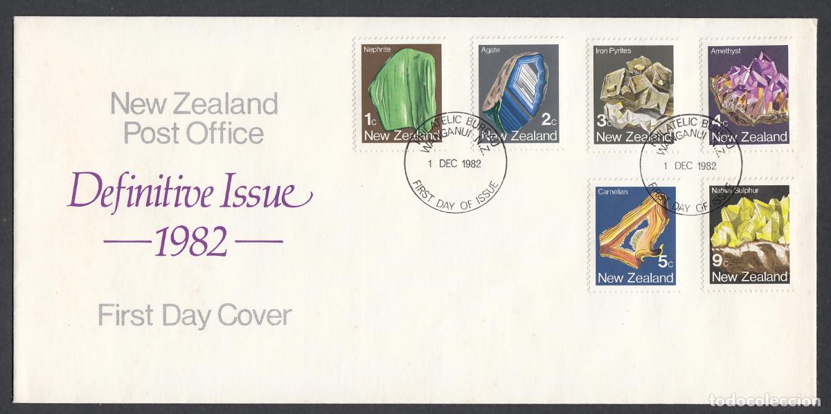 Briefmarken: Australia Sobres Primer Dia FDC Yvert 825/830 - Nueva Zelanda 1982