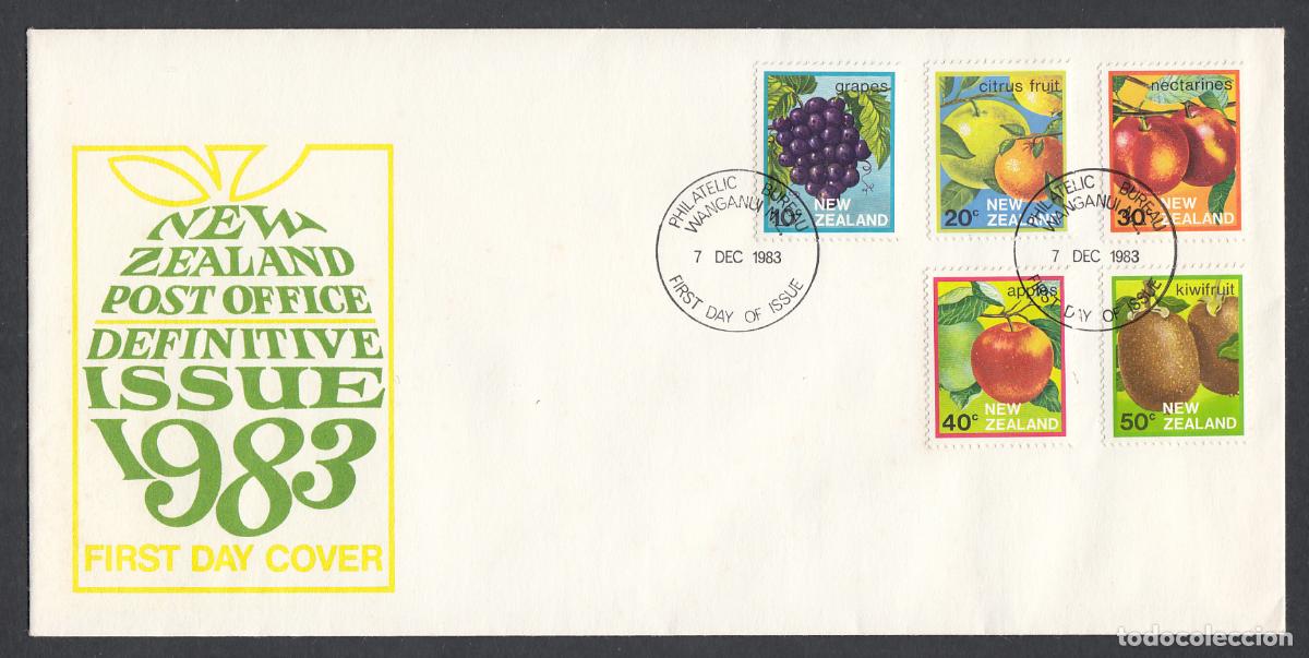 Briefmarken: Australia Sobres Primer Dia FDC Yvert 854/858 - Agricultura 1983
