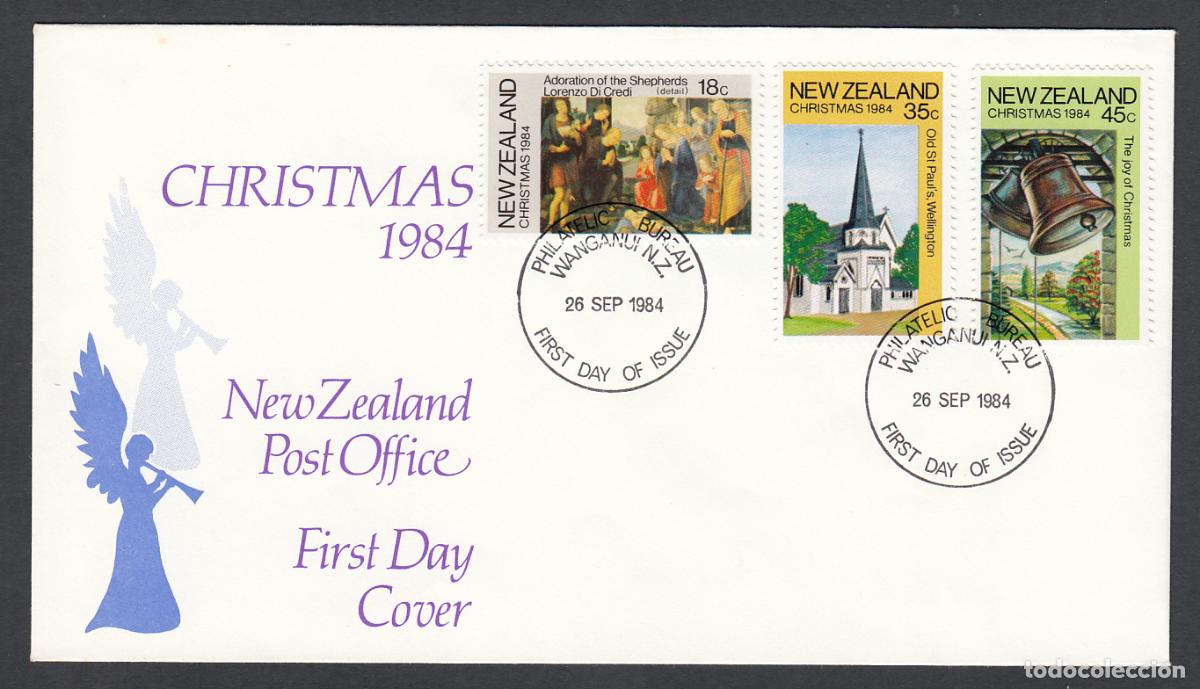 Briefmarken: Australia Sobres Primer Dia FDC Yvert 879/881 - Navidad 1984