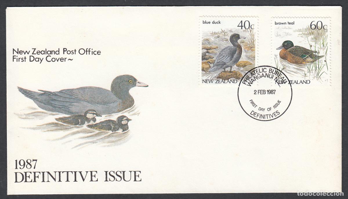 Briefmarken: Australia Sobres Primer Dia FDC Yvert 948/49 - Aves 1987