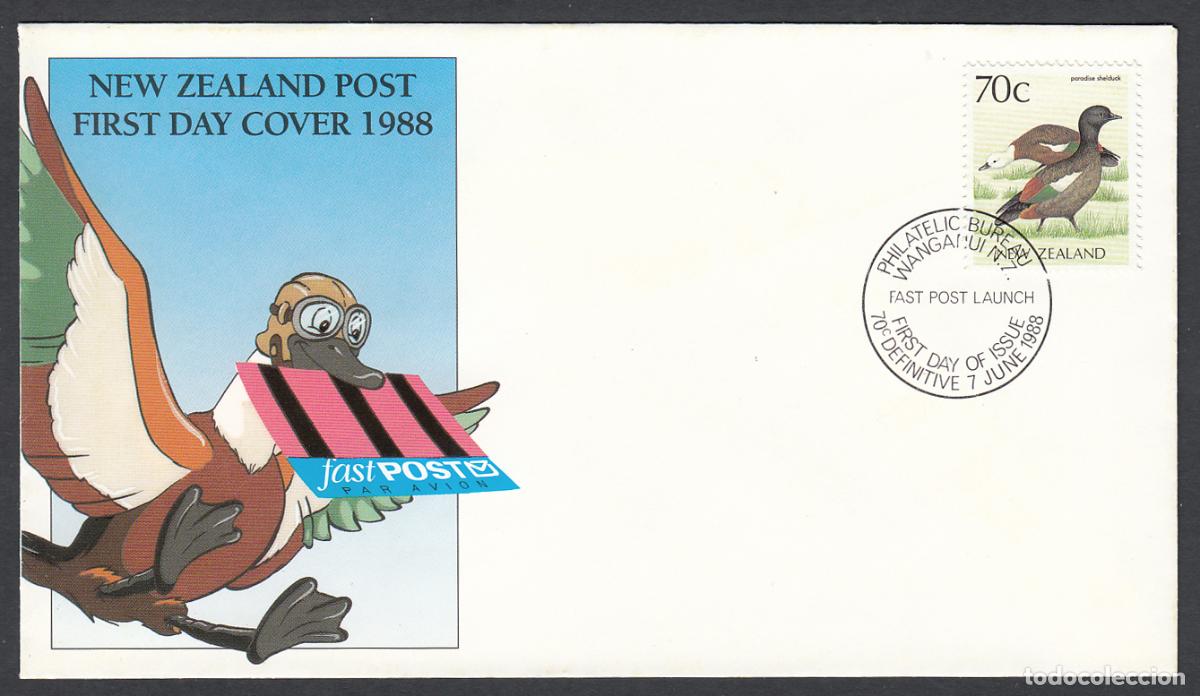 Briefmarken: Australia Sobres Primer Dia FDC Yvert 990 - Aves 1988