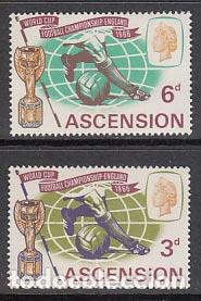 Briefmarken: Ascension - Correo Yvert 101/2 ** Mnh Deportes
