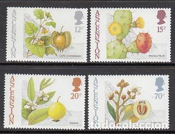 Briefmarken: Ascension - Correo Yvert 420/23 ** Mnh Frutos