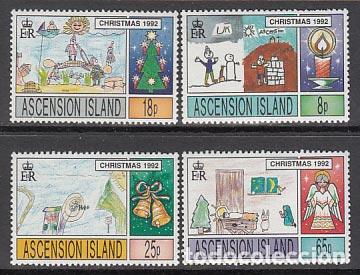 Briefmarken: Ascension - Correo Yvert 571/4 ** Mnh Navidad